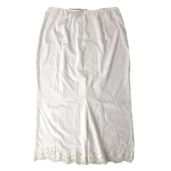 Dolce & Gabbana White Lingerie Half Slip Sleepwear Slip